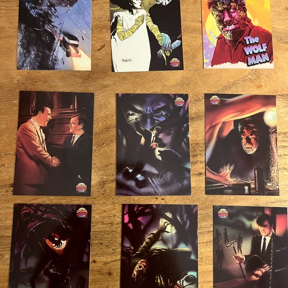 Topps Universal Monsters trading cards 54 (full set 100, partial set) - Picture 5 of 7